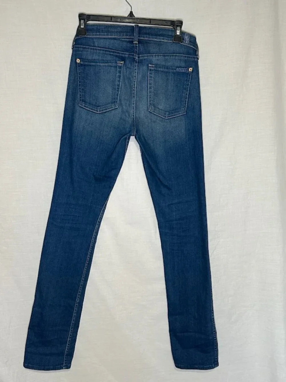Women's 7 For All Mankind The Modern Straight Jeans Size 27 - Picture 3 of 10